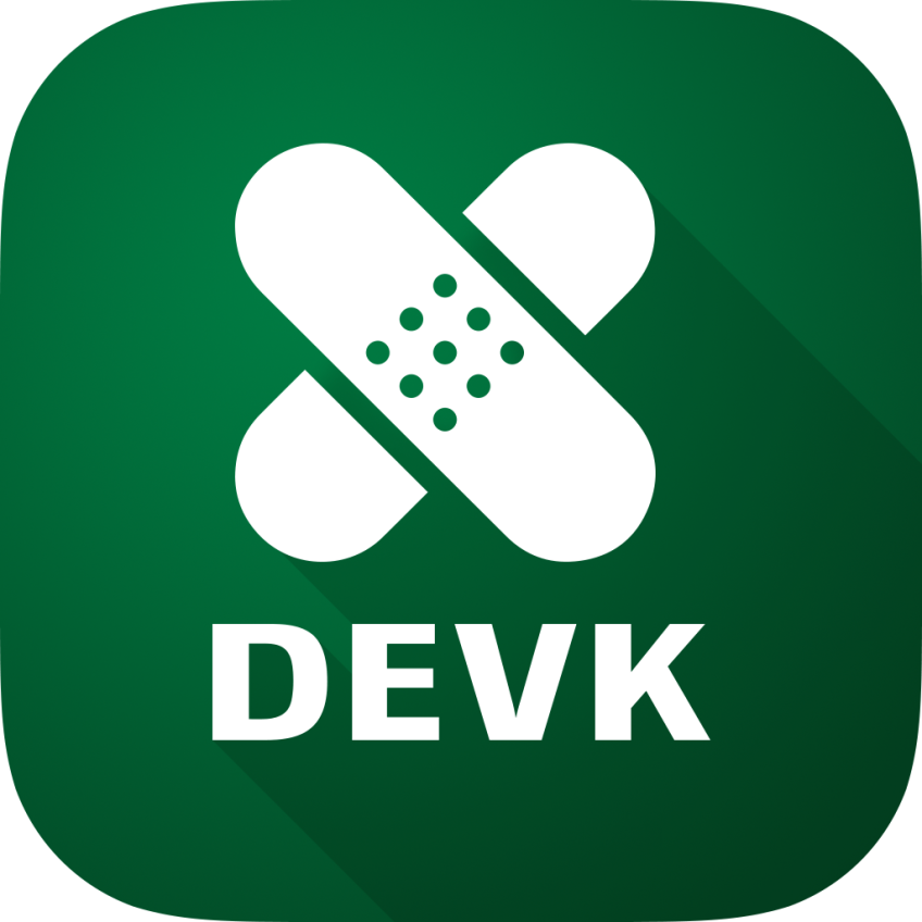 Kundenservice: Icon der DEVK-Krankenversicherungs-App